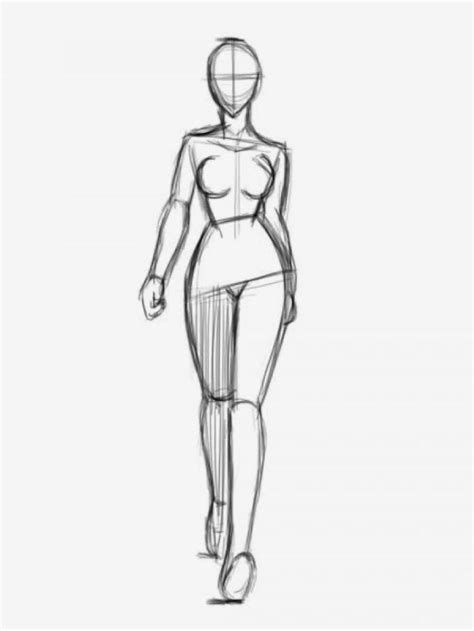 cuerpo de mujer dibujo